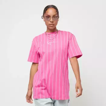 Футболка Karl Kani Small Signature Essential Pinstripe Oversized Tee, розовый
