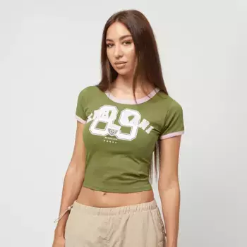 Футболка Karl Kani Woven Signature Short Soccer Tee, зеленый