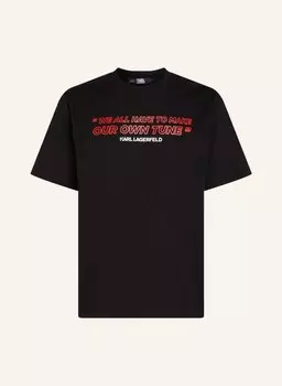 Футболка KARL LAGERFELD, черный
