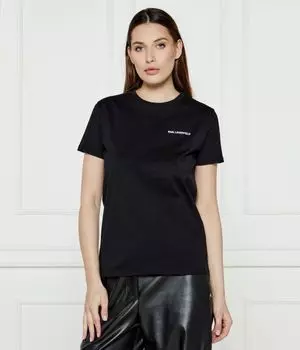 Футболка Karl Lagerfeld Essential Regular Fit, черный