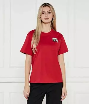 Футболка Karl Lagerfeld ikon, красный