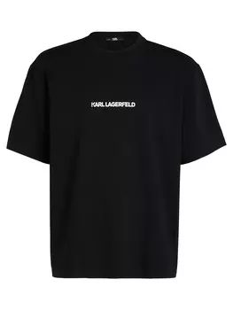 Футболка Karl Lagerfeld IKONIK, черный