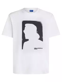 Футболка Karl Lagerfeld Jeans, белый