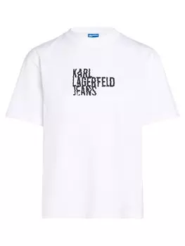 Футболка KARL LAGERFELD JEANS, белый