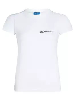 Футболка KARL LAGERFELD JEANS, белый