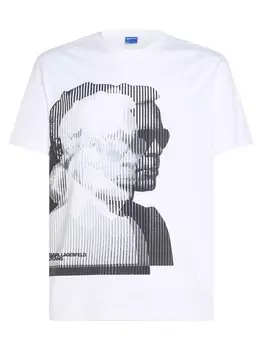 Футболка KARL LAGERFELD JEANS, белый