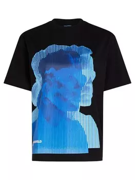Футболка KARL LAGERFELD JEANS, черный