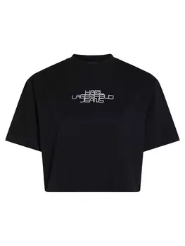 Футболка KARL LAGERFELD JEANS, черный