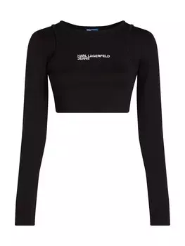 Футболка KARL LAGERFELD JEANS, черный