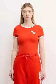Футболка Karl Lagerfeld Jeans, оранжевый