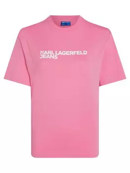 Футболка Karl Lagerfeld Jeans, розовый