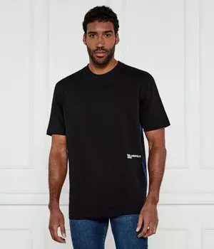 Футболка Karl Lagerfeld Jeans с принтом на спине, черный / синий