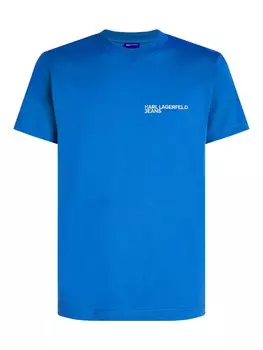 Футболка Karl Lagerfeld Jeans, синий кобальт