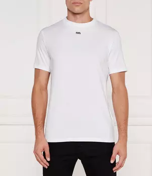 Футболка Karl Lagerfeld Regular Fit, белый