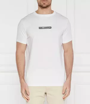 Футболка Karl Lagerfeld Regular Fit, белый