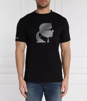 Футболка Karl Lagerfeld Regular Fit, черный