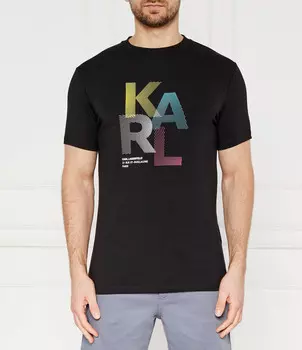 Футболка Karl Lagerfeld Regular Fit, черный