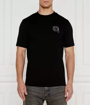 Футболка Karl Lagerfeld Regular Fit, черный