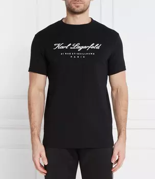 Футболка Karl Lagerfeld Regular Fit, черный