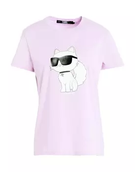 Футболка Karl Lagerfeld, розовый