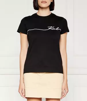 Футболка Karl Lagerfeld seasonal Regular Fit, черный