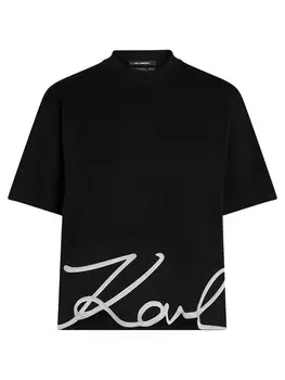 Футболка Karl Lagerfeld Shirt, черный