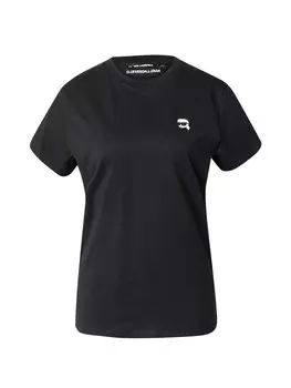 Футболка Karl Lagerfeld Shirt Ikonik 2.0, черный