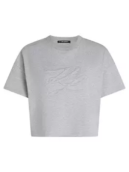 Футболка Karl Lagerfeld Shirt, серый