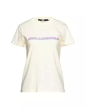 Футболка Karl Lagerfeld, слоновая кость