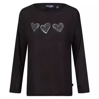 Футболка "карлин" с длинным рукавом Regatta, черный