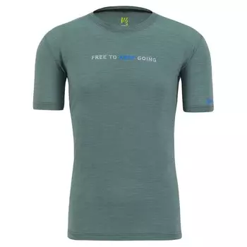 Футболка Karpos Coppolo Merino, зеленый