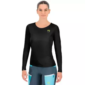 Футболка Karpos Loma Evo long sleeve, черный