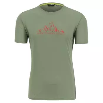 Футболка Karpos Loma Print, зеленый