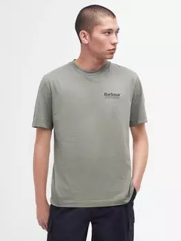 Футболка Кэттерик Barbour, дасти оливковое