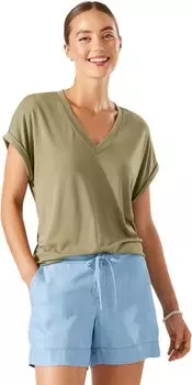 Футболка Kauai из джерси с V-образным вырезом Tommy Bahama, цвет Tea Leaf