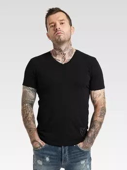 Футболка каваллари Carlo Colucci, черный