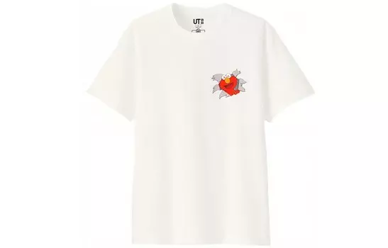 Футболка Kaws X Sesame Street Co-Branded Collection унисекс Uniqlo