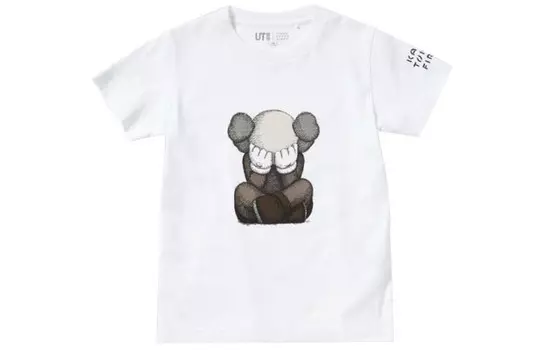 Футболка KAWS x Uniqlo Tokyo First Kids, белый