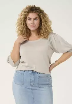 Футболка KCREGITTA Kaffe Curve, песочный
