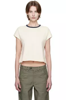 Футболка Kelly A.P.C., экрю