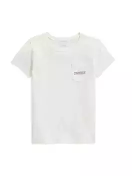 Футболка Kentucky Derby для маленьких девочек и девочек Vineyard Vines, цвет pina colada