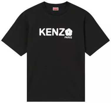Футболка Kenzo Boke Flower 2.0 Oversize T-Shirt 'Black', черный