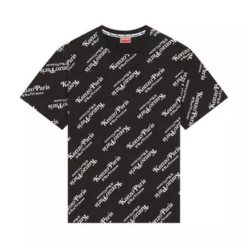 Футболка Kenzo By Verdy Oversize 'Black', черный