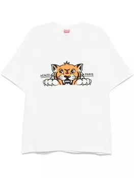 Футболка Kenzo Gots Happy Tiger, белый