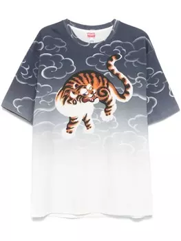Футболка Kenzo Kenzo Cloud Tiger, синий