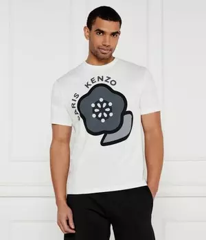 Футболка Kenzo классического кроя, белый