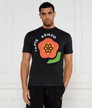 Футболка Kenzo классического кроя, черный