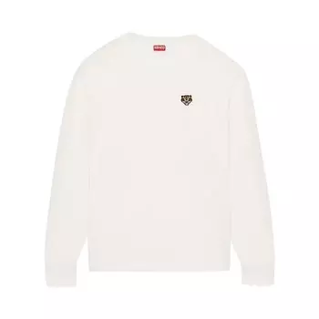 Футболка Kenzo Lucky Tiger Long-Sleeve T-Shirt, белый