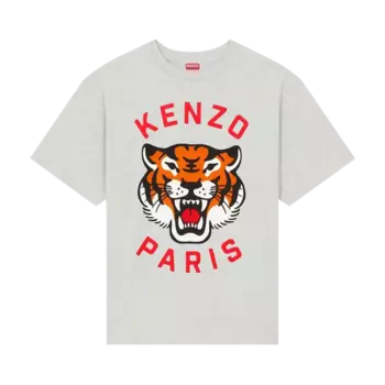 Футболка Kenzo Lucky Tiger Oversize 'Midnight Blue', синий