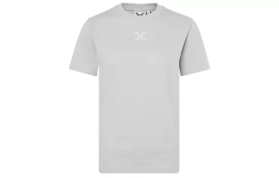 Футболка Kenzo с логотипом, серый/белый